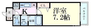 プランドール北浜の物件間取画像